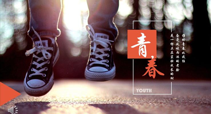 小清晰暖系風(fēng)格之再見我的青春優(yōu)秀PPT相冊(cè)