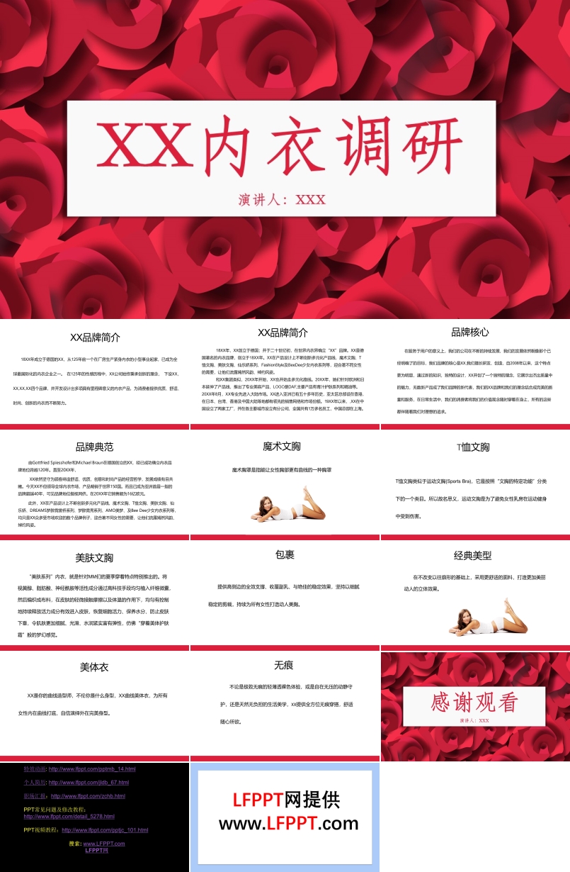 內(nèi)衣市場(chǎng)調(diào)研PPT動(dòng)態(tài)模板